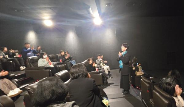 제주도교육청 제주국제교육원, 제주 4·3 관련 영화 ‘내 이름은’ 단체 관람 기사 이미지