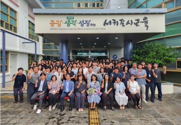 서귀포시교육지원청, 제34대 강지선 교육장 취임…소통·경청 행정 강조  기사 이미지